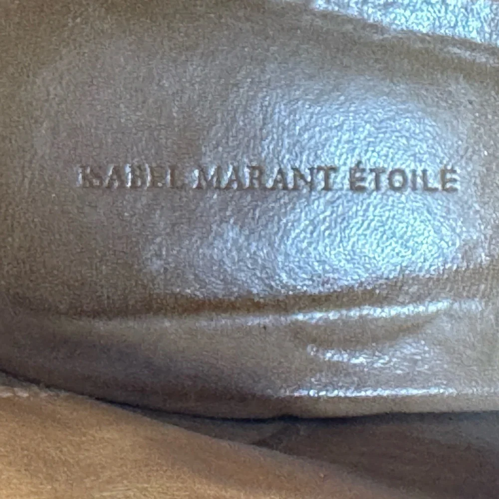 Isabel Marant Étoile Crisi Black Suede Ankle Boots - Size 39 - Picture 5 of 7